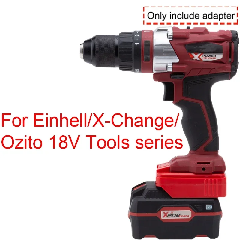 Адаптер/конвертер для инструмента Einhell X-Change/OZITO 18 В Li-ion на Lidl Parkside X20 В Li-ion, аксессуар для электроинструмента