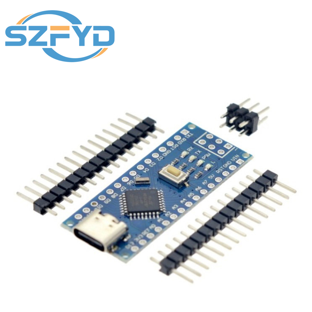 1 peça nano 3.0 mini driver usb atmega328/pb 5v 16m placa micro controlador nano ch340 v3.0 para arduino