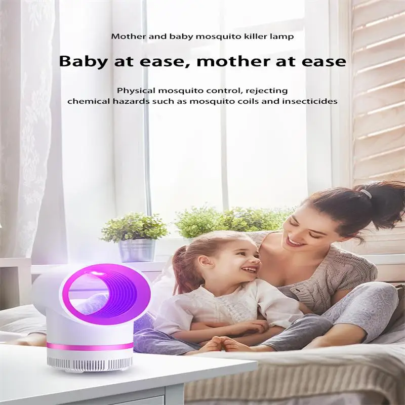 Xiaomi Rechargeable Portable Mosquito Light Physical Trapping Electric Mosquito Trap Mother And Child Can Be Used Mosquito Light