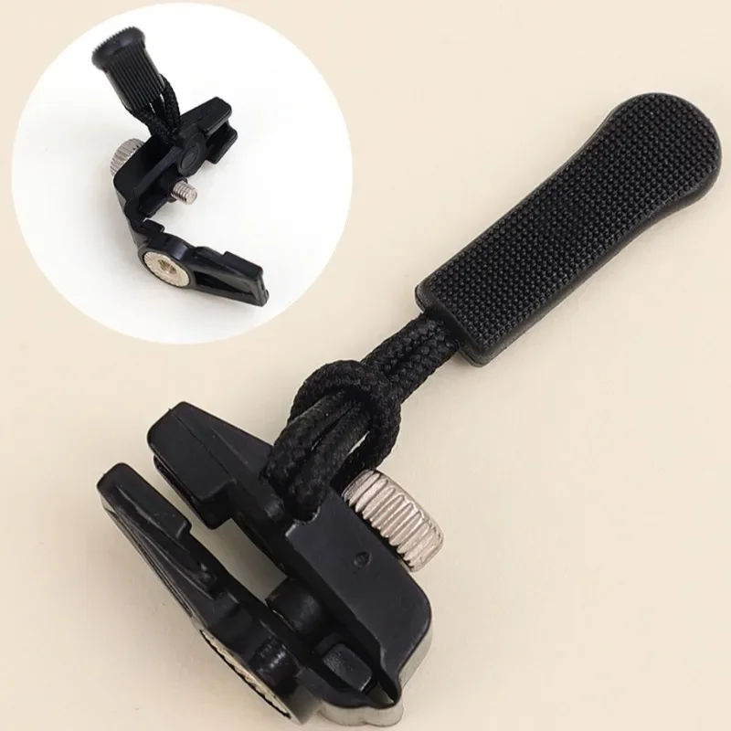 Cabeça removível do zíper do metal, Alloy Zipper Lock sem ferramentas destacáveis, sem costura necessária, resistente Zip Fastener, peças de saco universal