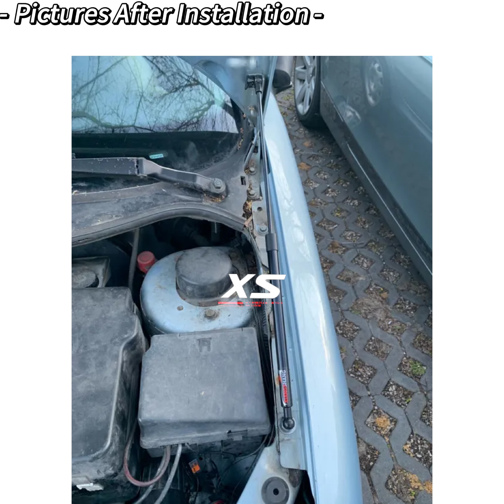 Puntales de capó para Peugeot 206 206CC GTi 180 RC 1998-2016 capó delantero modificar amortiguadores soportes de elevación varillas de pistón resorte de Gas