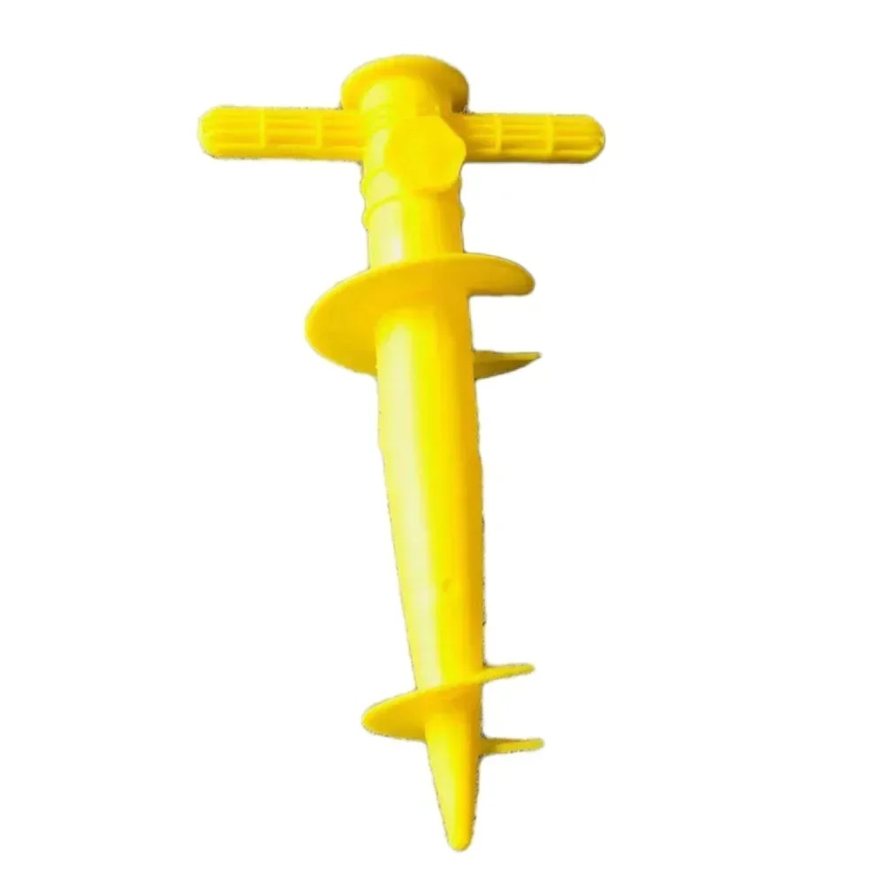 Bases de parapluie réglables, 1 pièce, outils de Fixation au sol, plage, Patio, sable, pointes en plastique pour soleil, plage, Patio, sol, sol