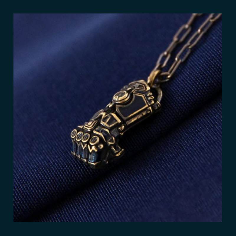 新しいファッションLOLリーグ・オブ・レジェンドArcaneViGloveネックレス二次元アニメーションユニークで絶妙なゲームアクセサリー