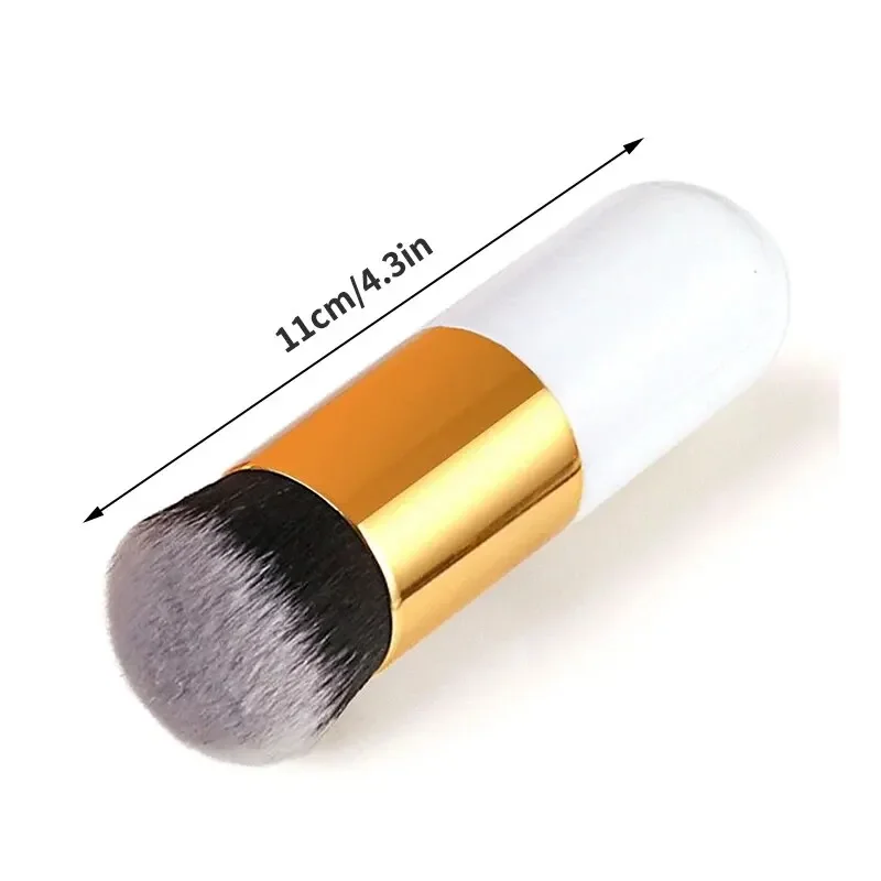 Grande e pequeno Fat Pier Fundação Make-Up Brush, Bb Cream, escova de cogumelo, sem pó, sem Mark Foundation Make-Up Brush