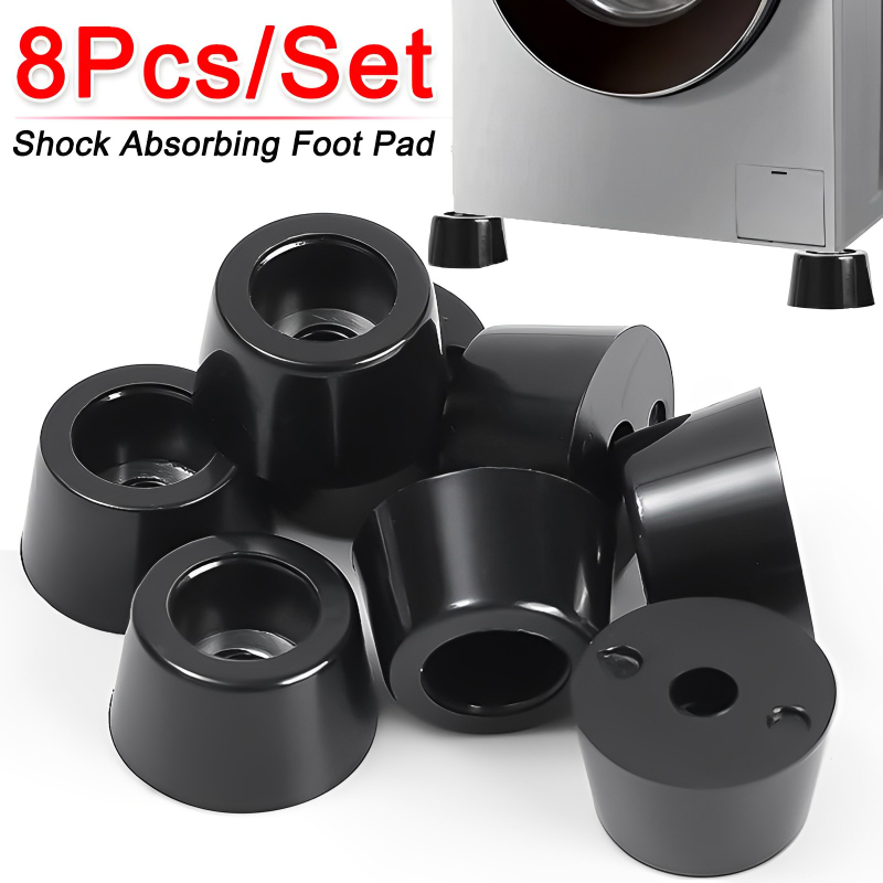 8 Stück Waschmaschine stoß dämpfend Gummi Fuß polster Schrank Bett Tisch Box konische Gummi Stoßdämpfer Bodenschutz Möbel Teile