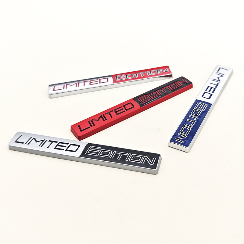 3D Metalen Logo Limited Edition Emblem Auto Voorgrill Bdage Kofferbak Spatbord Sticker Auto Racing Motorcycle Decal Accessoires