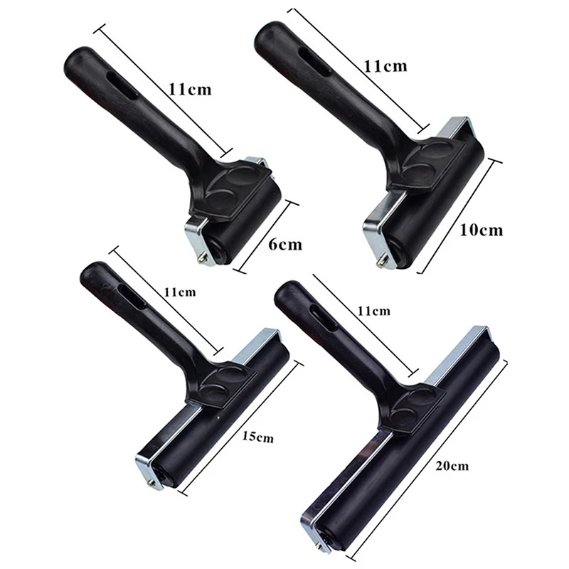 Brayer 画材印刷インク印刷ツール 6/10/15/20 センチメートル建設ツールアンチスキッドゴムローラースタンピングアクセサリー