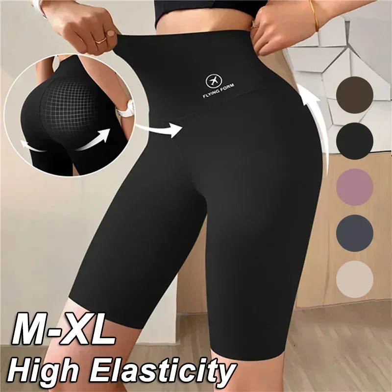 M-XL pantalones cortos deportivos para mujer, nuevos pantalones cortos para ciclismo, trotar, Fitness, cintura alta, puese cortos
