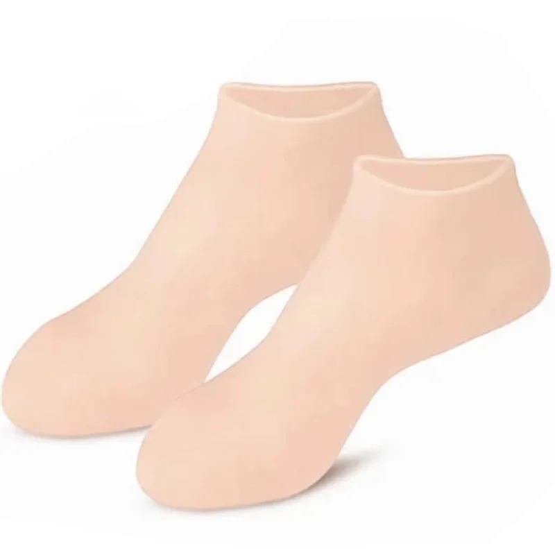 Universelle Silikon-Fußreparatur-Fußmaske, feuchtigkeitsspendende Fuß-Spa-Maske, befeuchtet effektiv Fußschutz, Socken, Fußpflege-Werkzeug