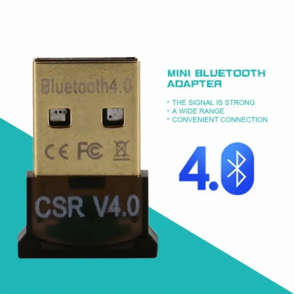 USB Bluetooth 5.1 Adapter Transmitter Receiver Bluetooth 5.3 Dongle Wireless USB BT5.0  BT4.0 AdapterS for PC Laptop Computer