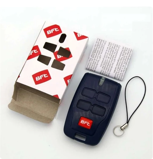 Controle emote para BFT B RCB02 RCB04 MITTO 2 4 KLEIO B RCA 02 04 TRC1 TRC2 TRC3 Controle remoto para porta de garagem 433,92 MHz Abridor de portão