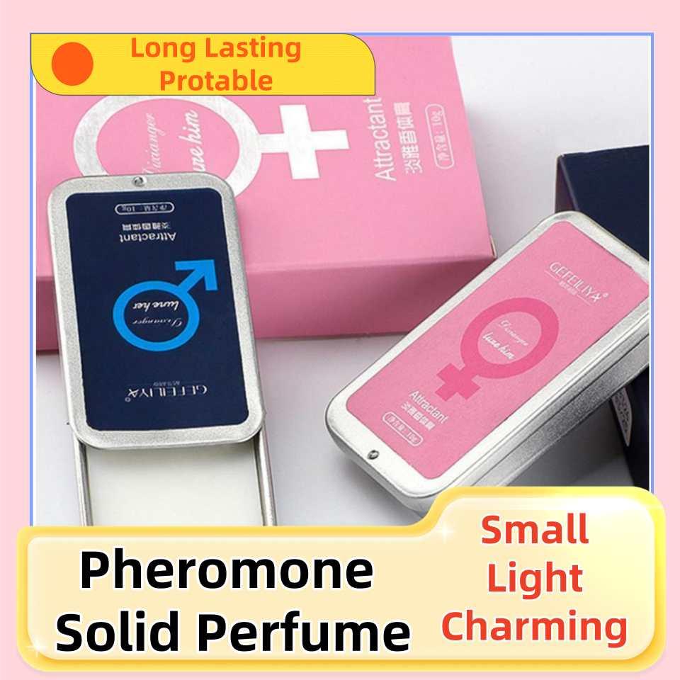Pheromone Perfume For Men And Women Solid Perfume Fashion Lady Female Parfum Long Lasting Flower Fragrance Deodorant
