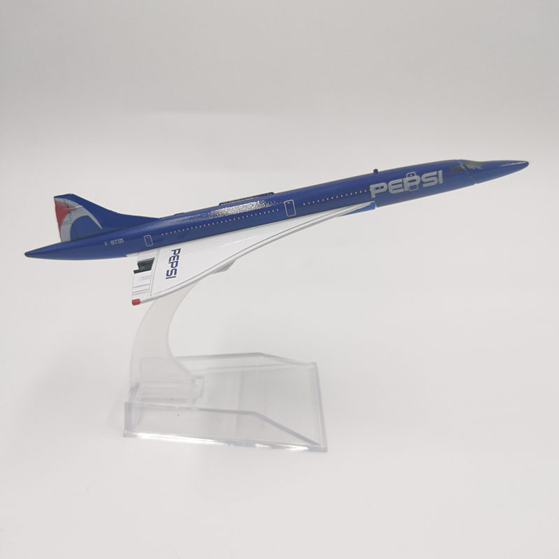 JASON TUTU 16cm Concorde Plane Airplane Model Aircraft Model Diecast Metal 1/400 Scale Planes