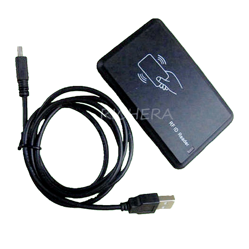Leitor usb rfid 125khz em4100 para cartão de identificação inteligente último 8 digital sem unidade de software precisa de sistema de controle de acesso de porta de proximidade