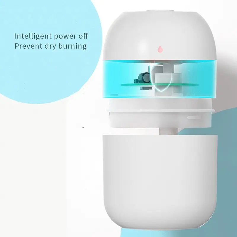 Mini Draagbare Waterdruppel Luchtbevochtiger USB Desktop Indoor Huishoudelijke Mute Luchtverneveling Luchtbevochtiger etherische olie diffuser