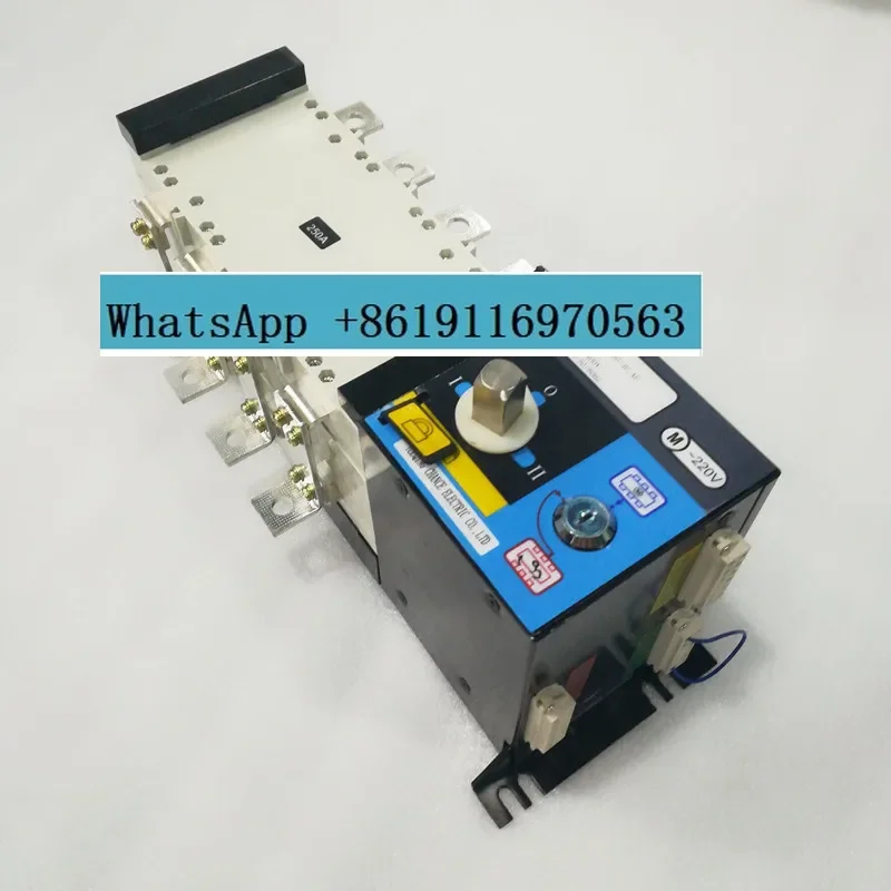 Automatic transfer switch 4P 250A PC grade 220V 4-pole 3-phase dual power switch