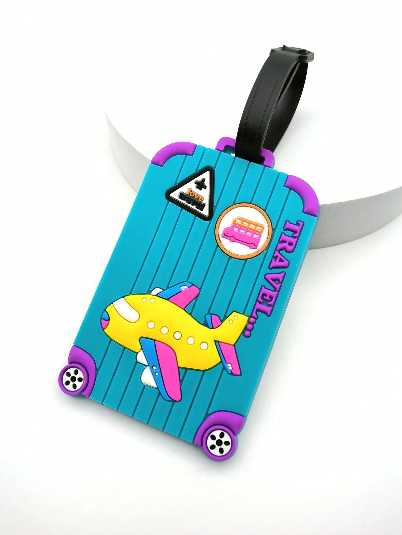 1PCS Kreative Flugzeuge Multi farbe Gepäck Tag Flughafen Tag Reise Ätherisches Verlust Prävention Hängen Tag für Männer und Frauen