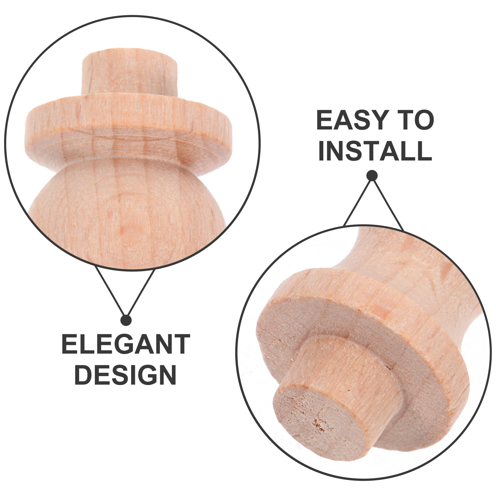 10 pçs colunas decorativas balustres de madeira maciça romano para escadas internas mesa deck diy artesanato decoração escada