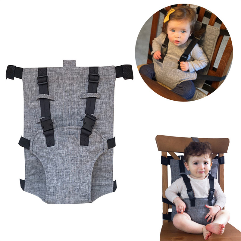 Baby Stuhl Sitz Sicherheits gurt tragbare verstellbare Kinder Esszimmers tuhl Sicherheits gurt Anti-Drop feste Kinder Fütterung Sitz schutz gurte