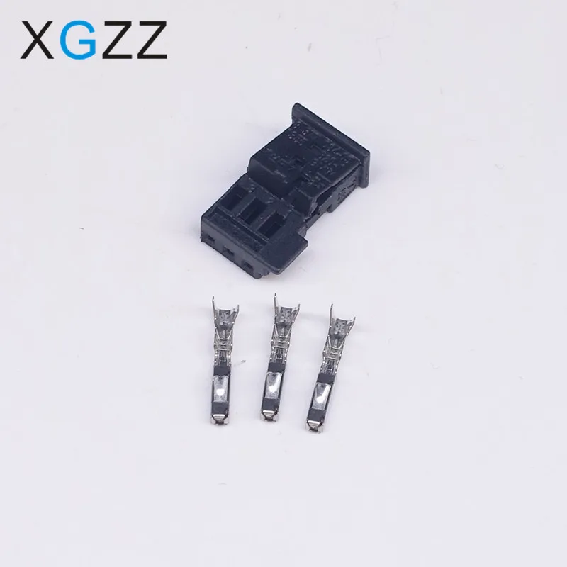 XG7031Y-0.6-21/11 3 Pin Auto Stereo Connector Car Speaker Plug Treble Plug Rain Sensor Socket For VW BMW 1-968700-1 1355620-1