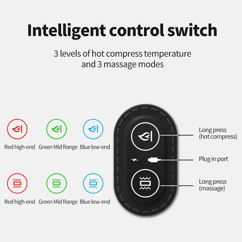 Taillekussen Bed Slapen Taillebeschermingskussen Elektrische massage Liggend Platte taille Pijn Taillesteun Verwarming Vibrerend slaapkussen