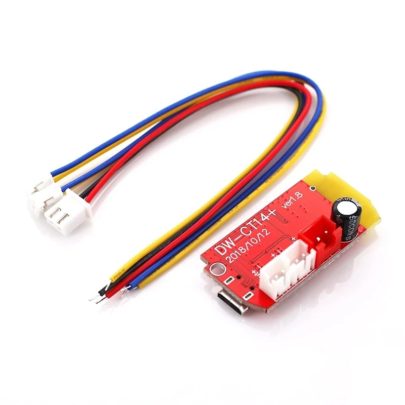 Плата усилителя CT14 Micro 4,2 Stereo Bluetooth, аудиомодуль класса F 5 Вт + 5 Вт, модифицированный динамик «сделай сам» с зарядкой