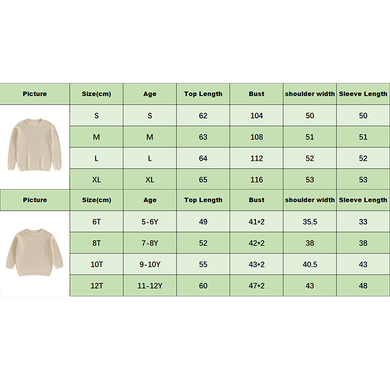 Suefunskry 1PC Mommy and Me Matching Sweaters Solid Color Knitted Long Sleeve Round Neck Warm Pullover Tops for Autumn Winter