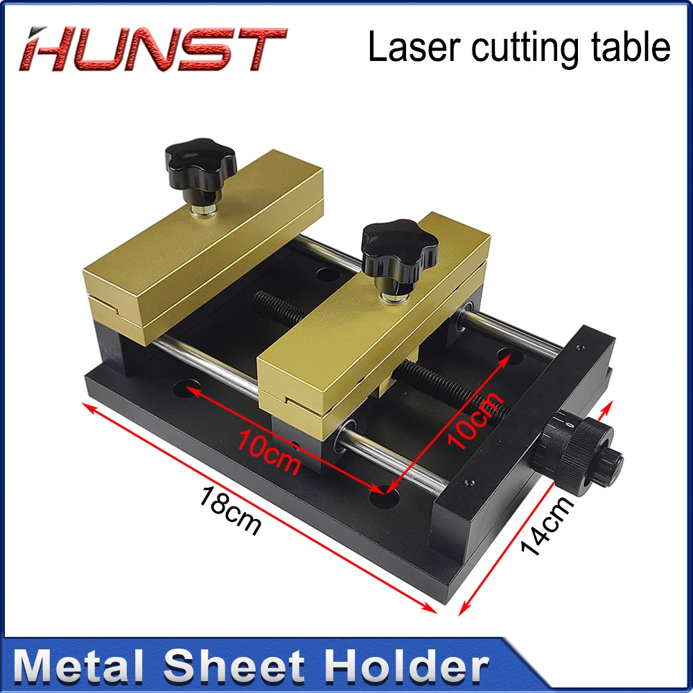 Hunst Laser Marking Machine Metal Sheet Holder Attachment Fixed Bracket Metal Fixture for Fiber Laser Machine Cutting Tools