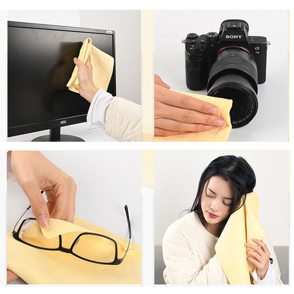 Cao Cấp Sơn Dương Vải Cho Vệ Sinh Xe Siêu Thấm Hút Sơn Dương Vải Khăn Rửa 26 "X 17"