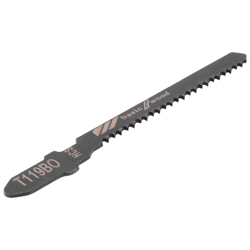 HRBAJ-80-Piece T119BO 12 TPI Set Pisau Gergaji Jig Bergulir T-shank Aneka untuk Memotong Kayu Presisi