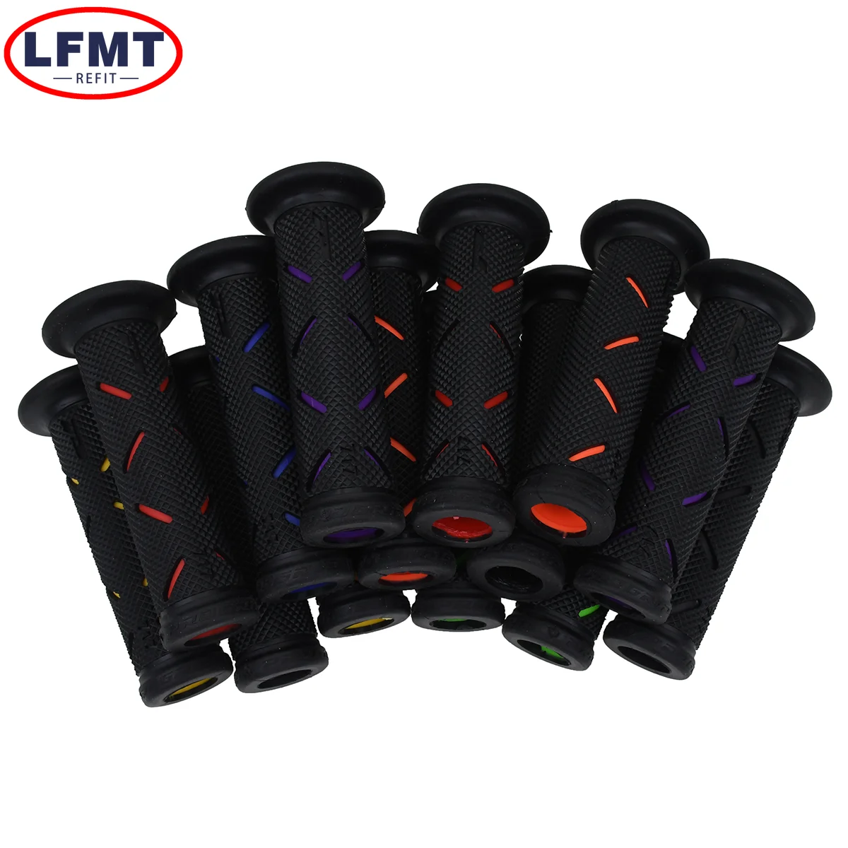 22MM Universele Motorstuur Motor Grips Rubber Modificatie Accessoires Moto Handvatten Voor Honda Suzuki Ducati Benelli