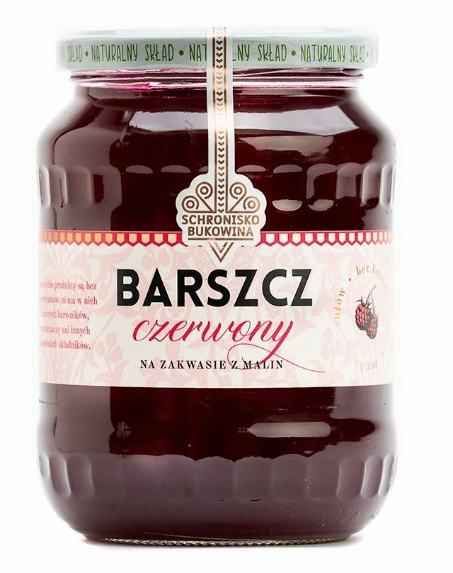 Himbeer sauerteig roter Borschtsch 700ml-Bukowina Schutz