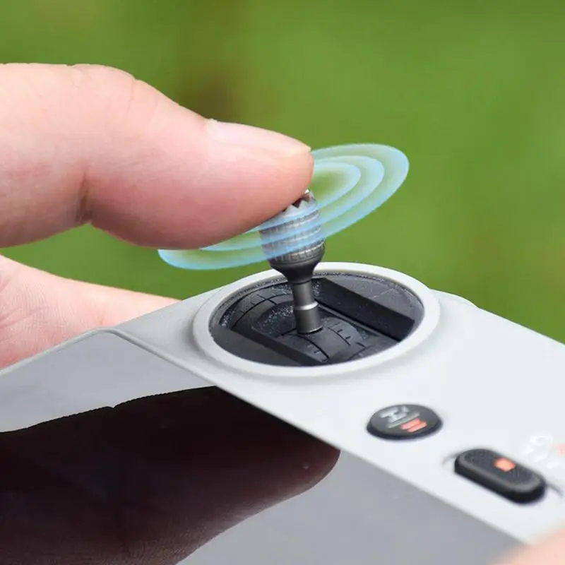 Drone Controller Joystick Ergonomische Multifunktionale Fernbedienung Joystick Rutschfeste Rocker Ersatz Metall Control Daumen
