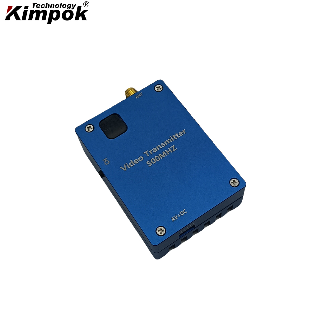 500Mhz 2W FPV VTX FM Transmisor de vídeo inalámbrico Transmisor y receptor de largo alcance Enlace de vídeo