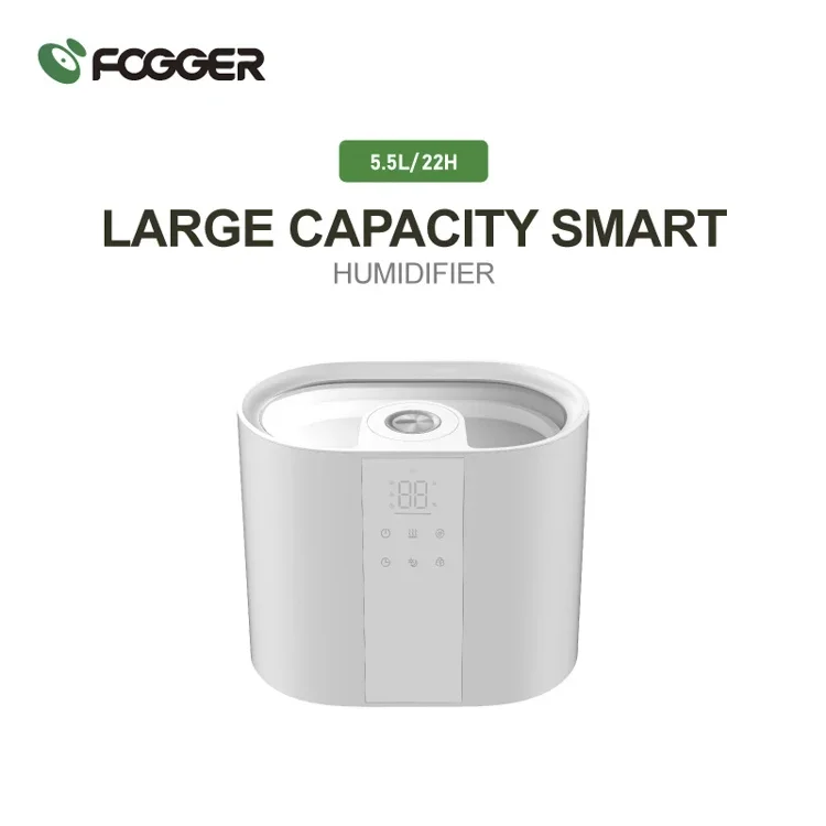 2023 New Design 5.5L Remote Control Large Capacity Smart Humidifier Ultrasonic Mist Air Humidifier for House