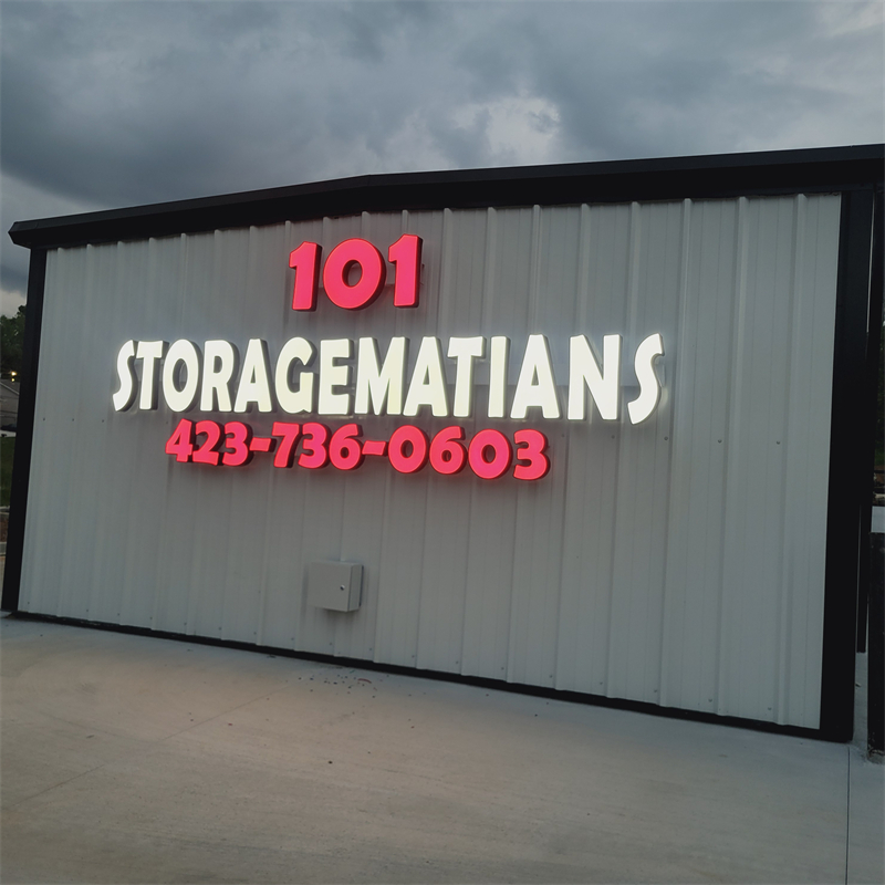 ตัวอักษร LED อะคริลิคกลางแจ้งแบบกําหนดเองป้ายร้านตัวอักษรช่อง LED สําหรับป้ายธุรกิจโลโก้ร้านค้าอัตโนมัติ