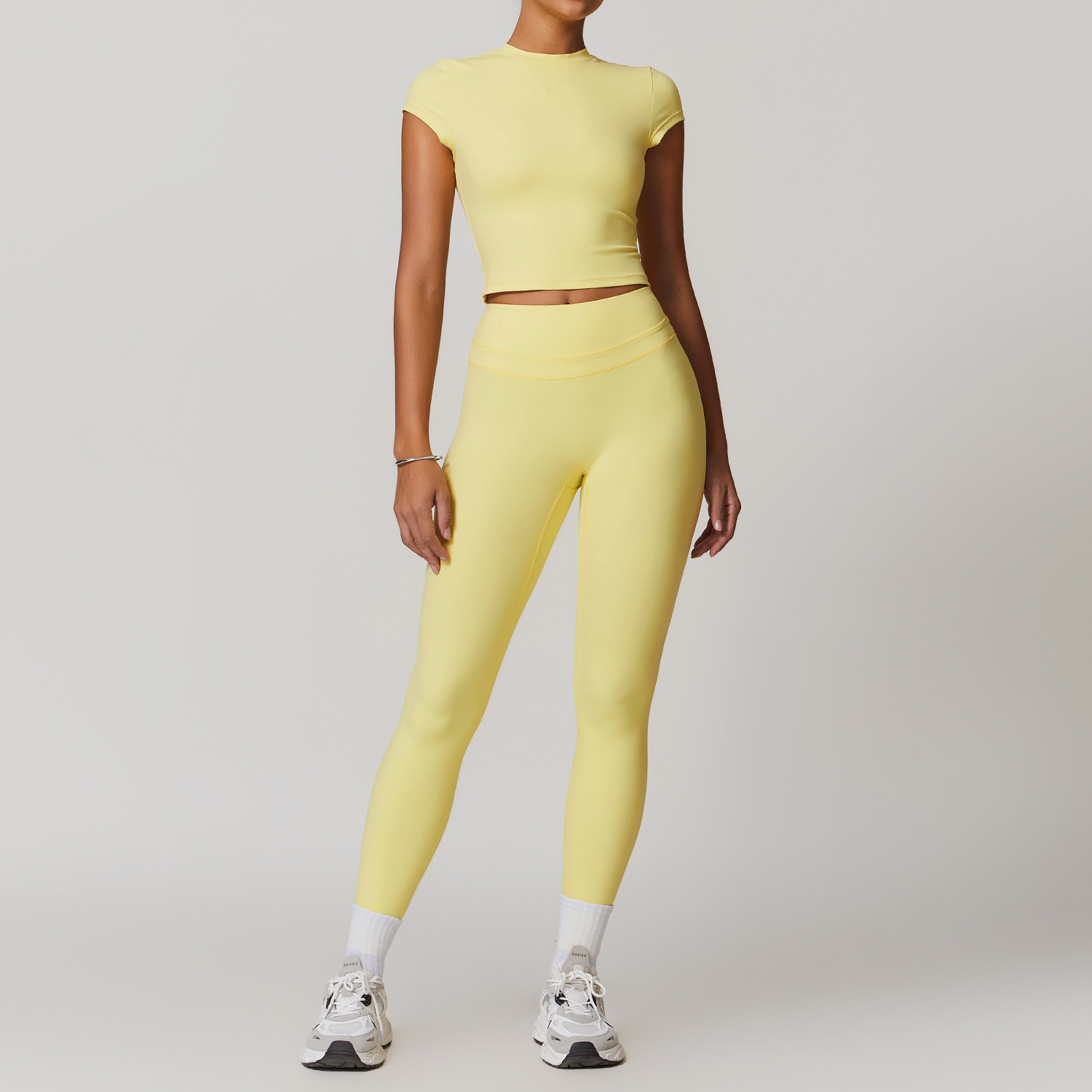 SWELTERING-ropa deportiva de 2 piezas para mujer, conjunto de Yoga, ropa de gimnasio, trajes de Yoga, conjunto de Fitness, chándales, Sujetador deportivo, mallas de gimnasio