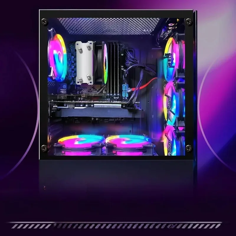 Komputer stacjonarny do gier, GeForce RTX 2060 6G, AMD Ryzen 5 2600 do 3.9G, 16G DDR4, 512G SSD, 600M WiFi, BT 5.0, R