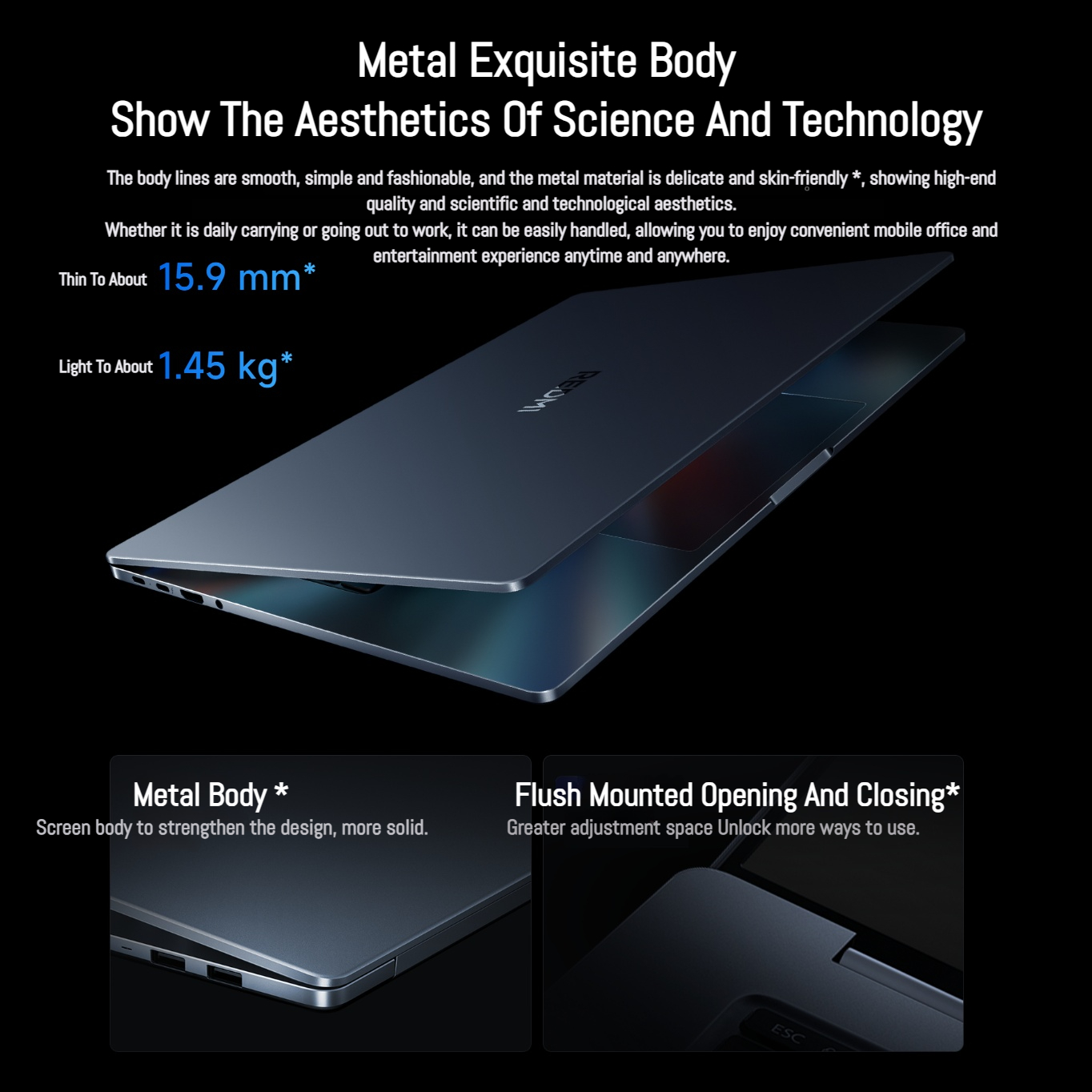 Xiaomi REDMI Book Pro 14 2025 Laptop Ultra 7 255H/Ultra 5 225H Intel Arc Graphics 32GB LPDDR5X 1T SSD 14-inch 120Hz 2.8K Screen