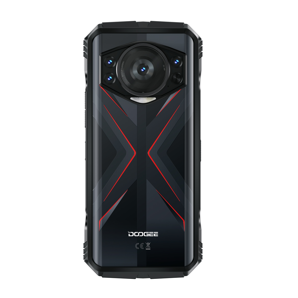 DOOGEE S118 Rugged Smartphone 8GB 512GB 6.58" FHD+ Screen Helio G99 50MP AI Camera 10800mAh Android 14 NFC 4G Cell Phone
