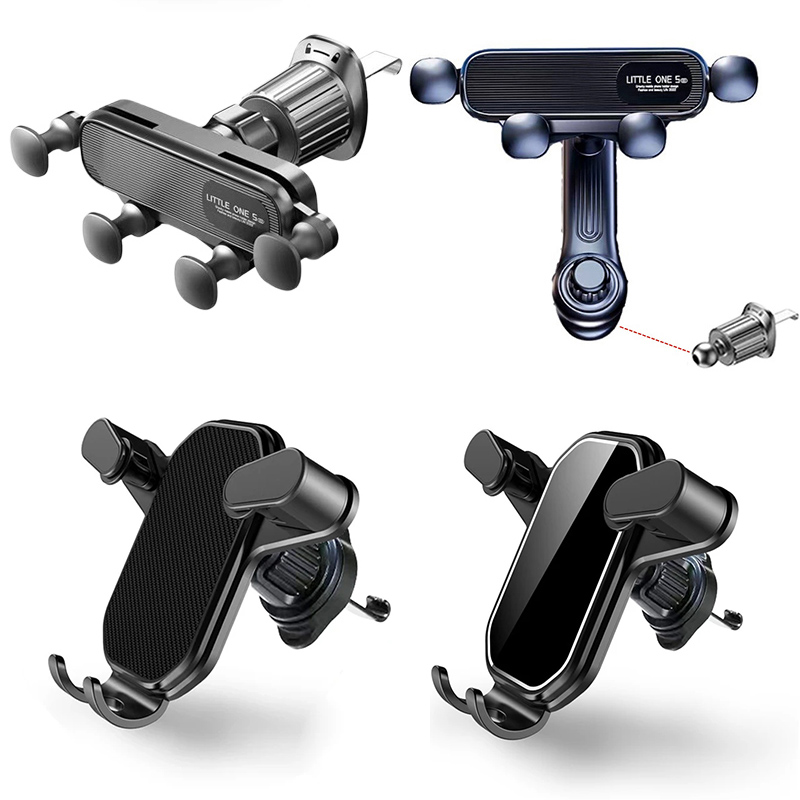 Gravity Car Phone Holder for 4.7-7 inch Mobile Phone Car Air Vent Phone Mount Universal Shockproof GPS Clip Smartphone Stand