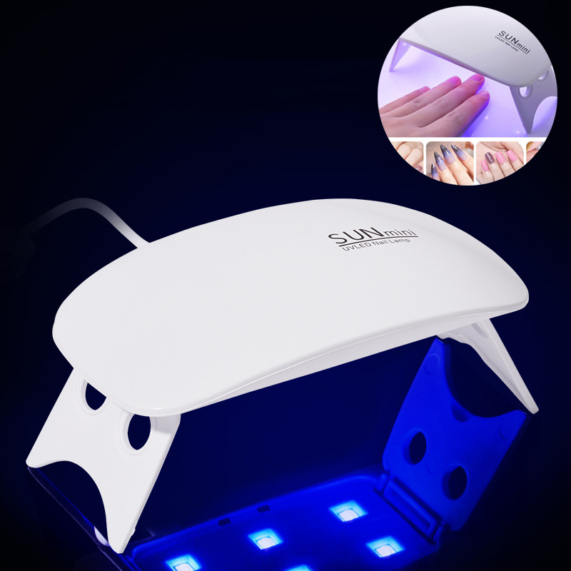 Bureau Drogen Nagellamp Gereedschap Nageldrooglamp Machine Draagbare Mini USB 6W 3LED UV-manicurelamp Nagel USB Thuisgebruik Nagellamplicht