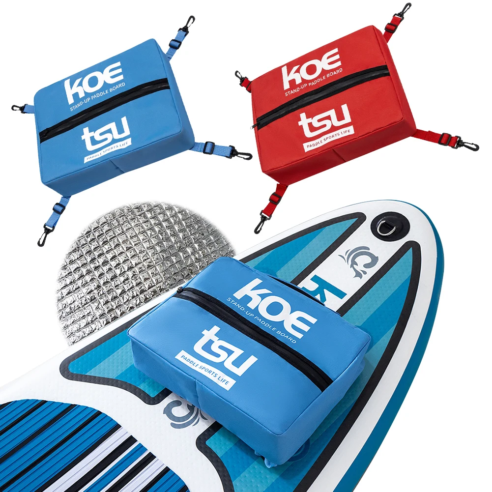 KOETSU Bolsa de almacenamiento para tabla de Paddle, bolsa enfriadora ajustable para cubierta de tabla de Paddle, bolsa de almacenamiento de alimentos con cremallera sellada para tabla de Paddle de pie