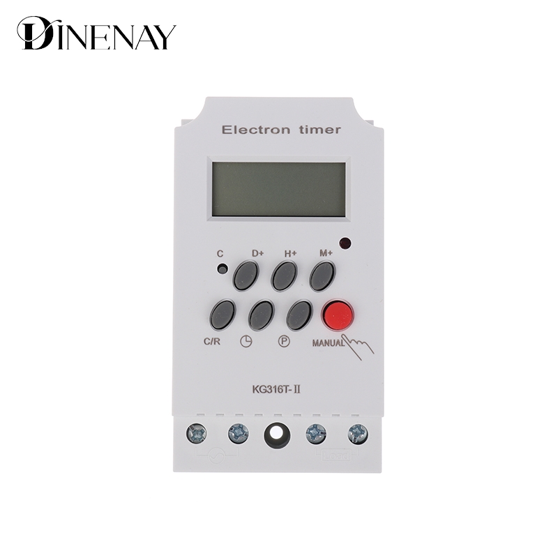 Микрокомпьютерный переключатель управления временем, таймер управления временем, 25 А, цифровой таймер, 220 В, инструменты
