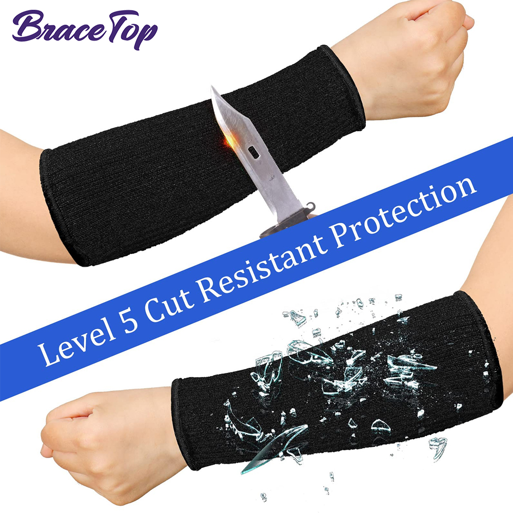 BraceTop Cánh Tay Bảo Vệ Cho Vết Thâm Cắt, Đốt Cháy Chịu Nhiệt Cánh Tay Nữ Tay Bảo Vệ Bảo Vệ Cẳng Tay Tay Nấu Làm Vườn