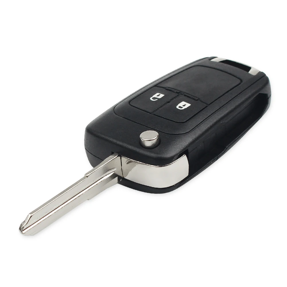 KEYYOU Remote Key Shell Für Chevrolet Cruze Aveo 2/3 Tasten Geändert Flip Folding Blank Fall Fob Auto-Styling links/Rechts Klinge