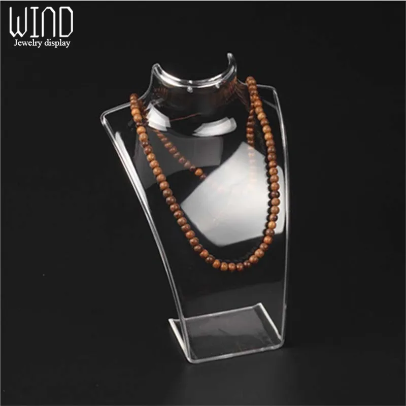 Drie Kleuren 20*13.5*7.5 CM Mannequin Ketting Sieraden Hanger Display Standhouder Tonen Versieren Sieraden Display plank