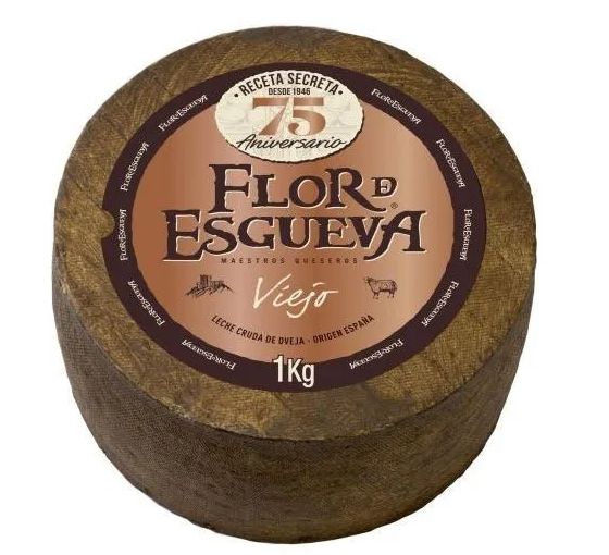 Queso Viejo de Oveja Mini Madurado en Corteza Natural FLOR DE ESGUEVA - Aprox. 1 kg