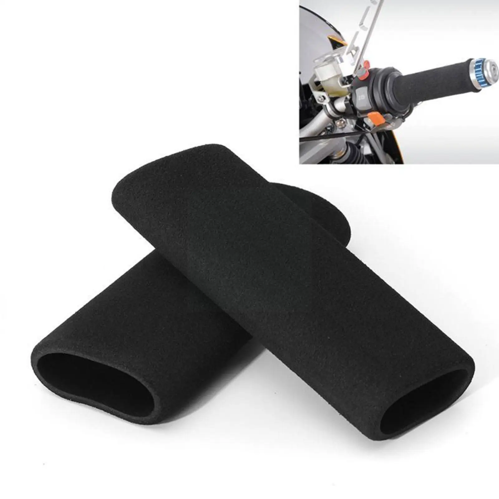 Foam Motorcycle Handle Grip Cover For BMW R1200GS R1250GS GS R 1200 1250 GS Adventure F650GS Slip On Anti-Slip Handlebar Co N4Y4
