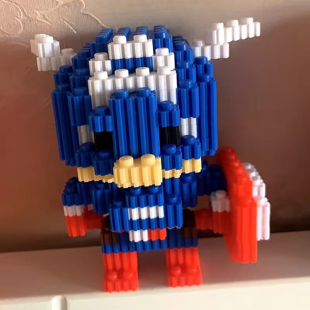 ディズニー-アベンジャーズのビルディングブロック,マイクロダイヤモンド,組み立てられた小さな粒子,アイアンマン,スパイダーマンのおもちゃ,DIY